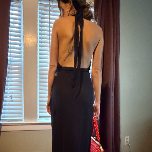 FP Beach Black Halter Dress - Picture 5 of 9